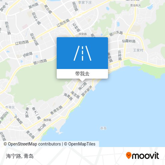 海宁路地图