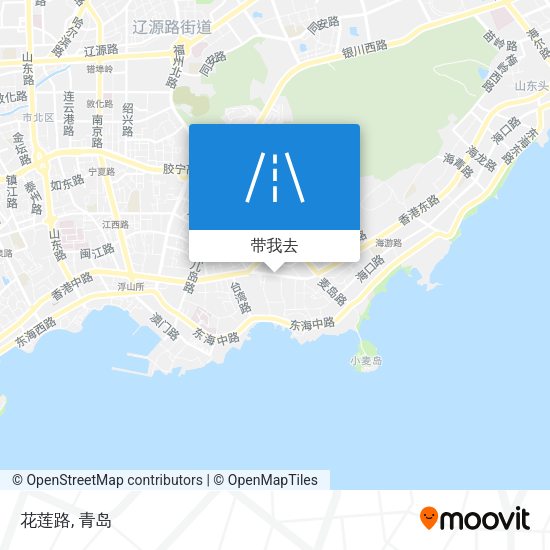 花莲路地图