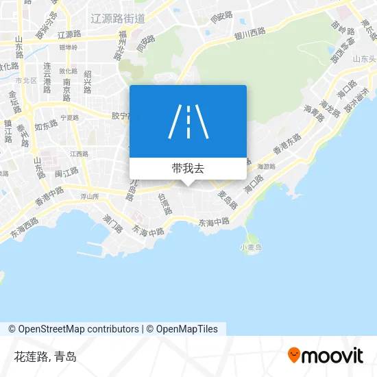 花莲路地图