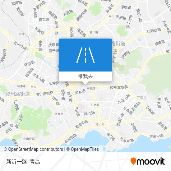 新沂一路地图