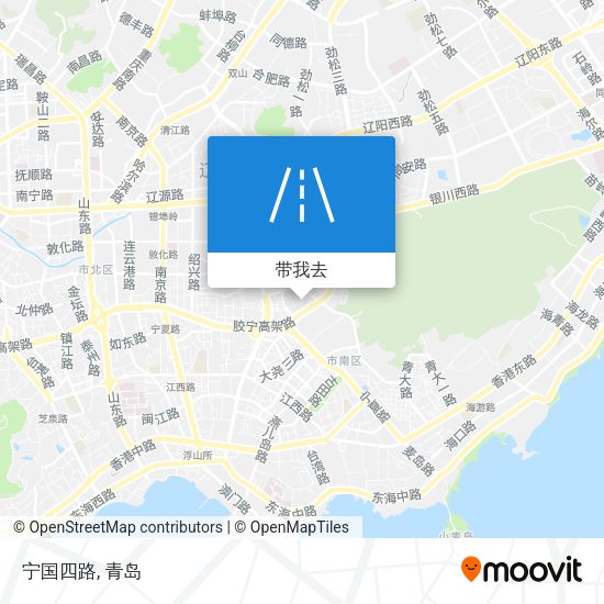 宁国四路地图