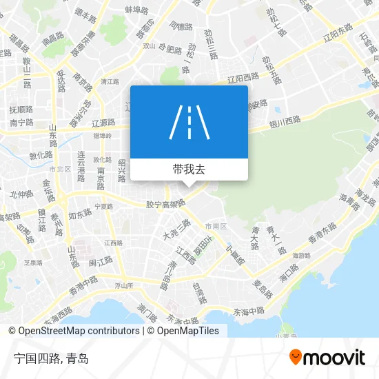 宁国四路地图