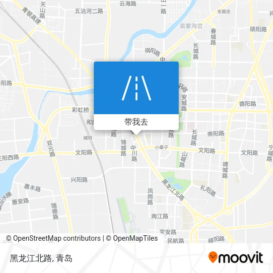 黑龙江北路地图