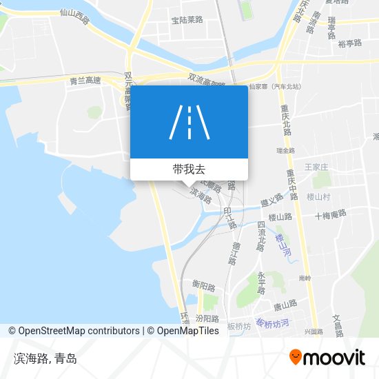 滨海路地图