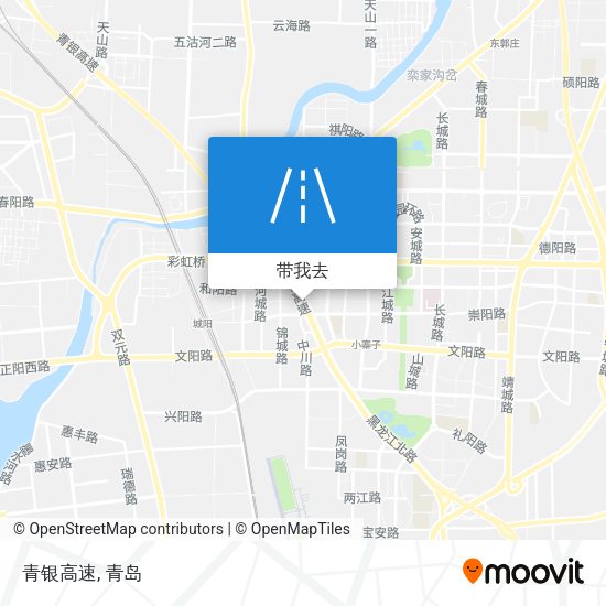 青银高速地图
