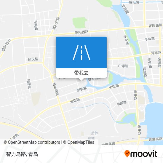 智力岛路地图