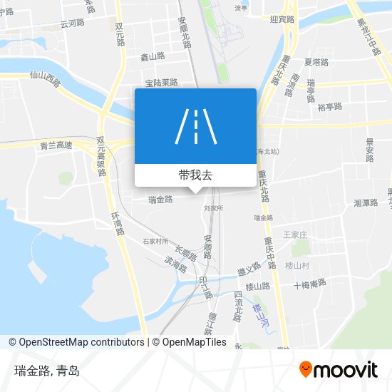 瑞金路地图