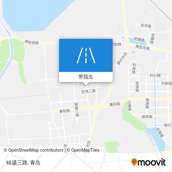 锦盛三路地图