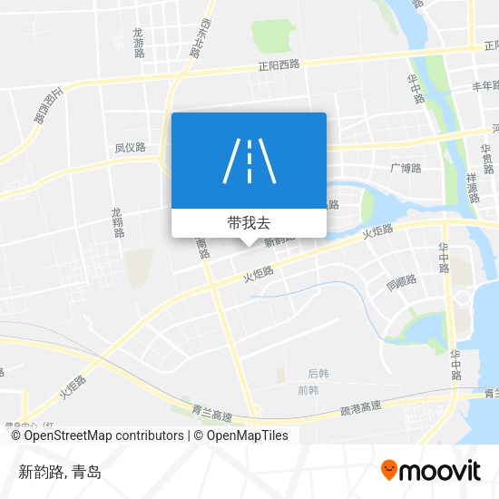 新韵路地图