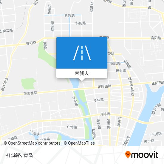 祥源路地图