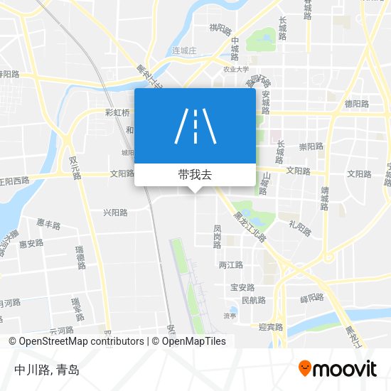 中川路地图