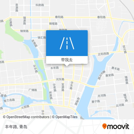 丰年路地图