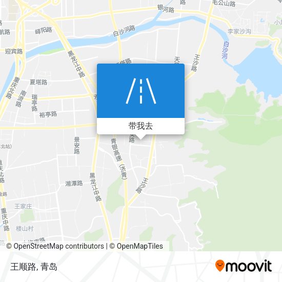 王顺路地图
