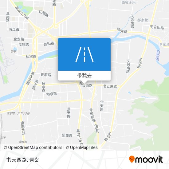 书云西路地图