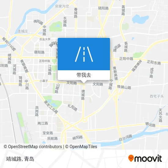 靖城路地图