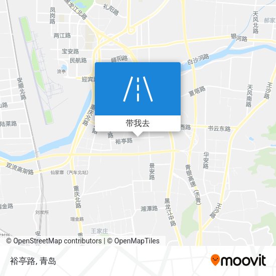 裕亭路地图