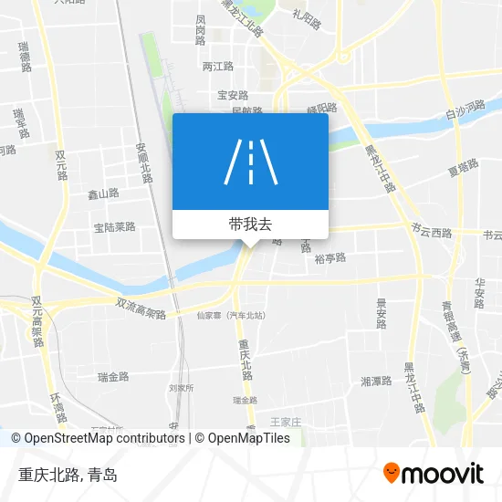 重庆北路地图