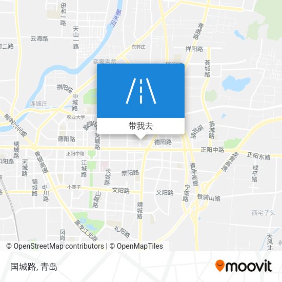 国城路地图