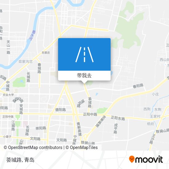 荟城路地图