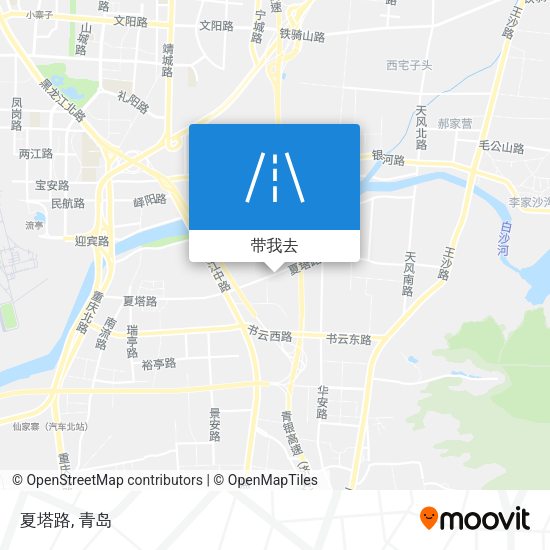 夏塔路地图