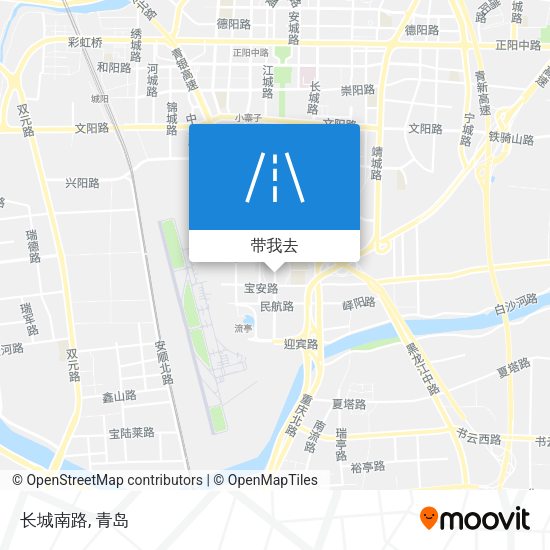 长城南路地图