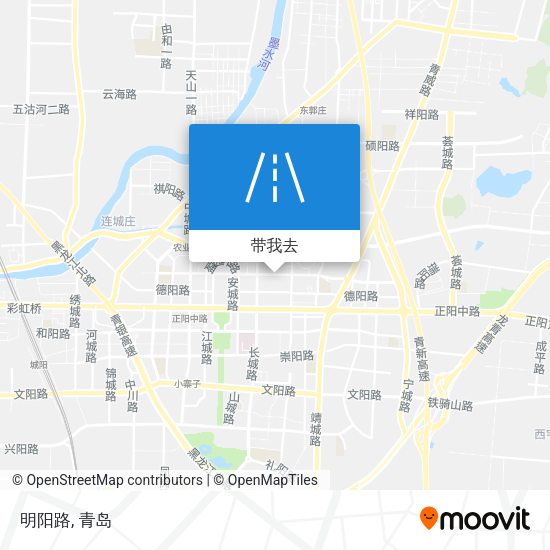 明阳路地图