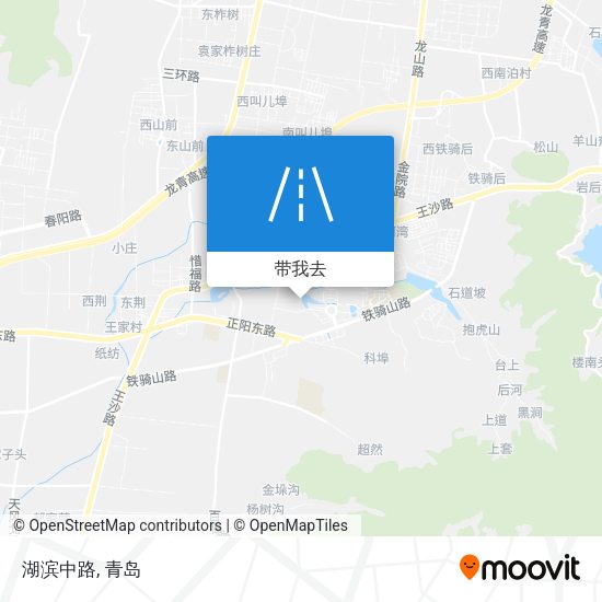 湖滨中路地图