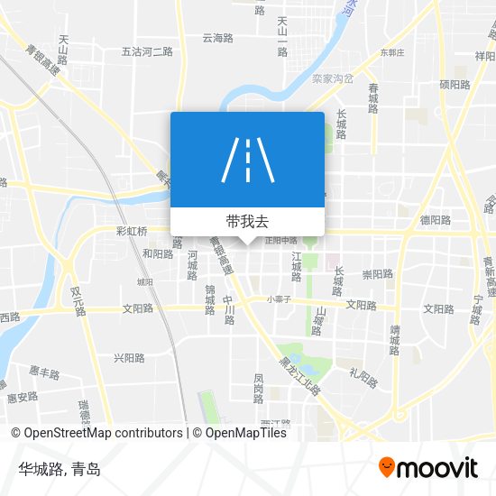 华城路地图