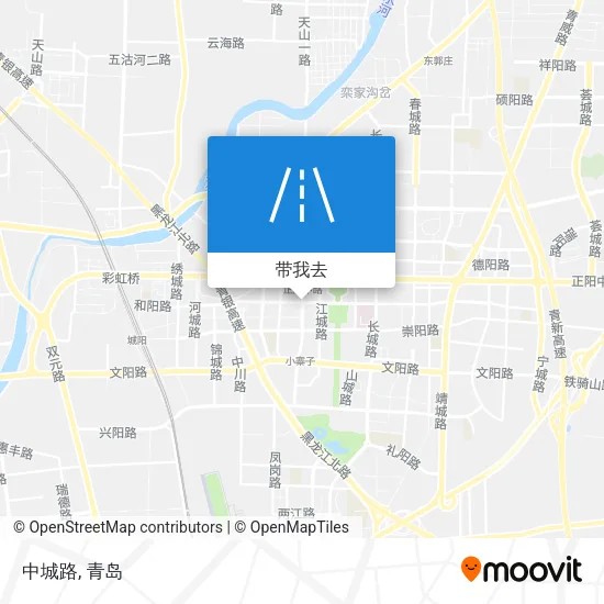 中城路地图