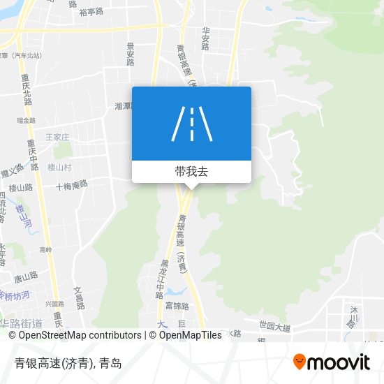 青银高速(济青)地图