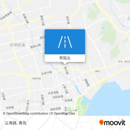 云海路地图
