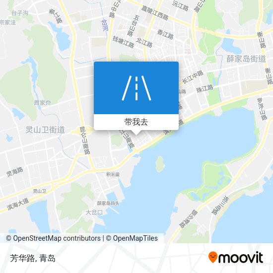 芳华路地图