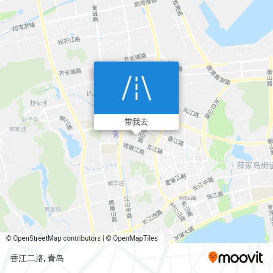 香江二路地图
