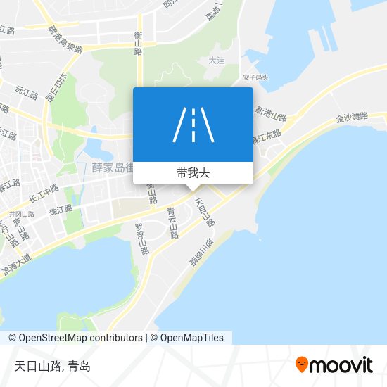 天目山路地图