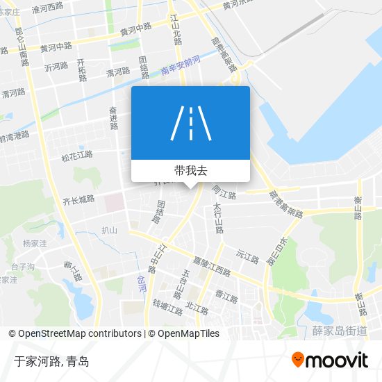 于家河路地图