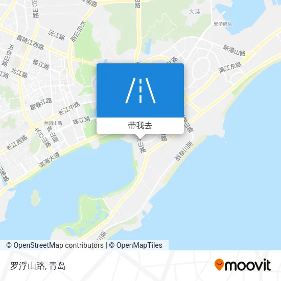 罗浮山路地图