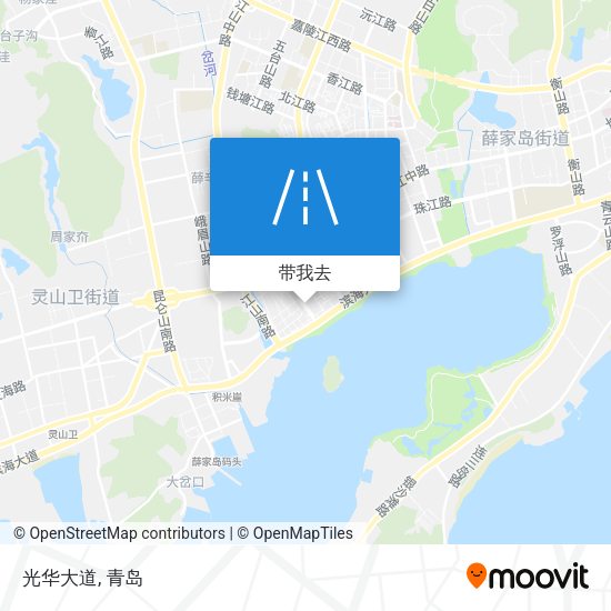 光华大道地图