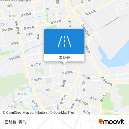 团结路地图