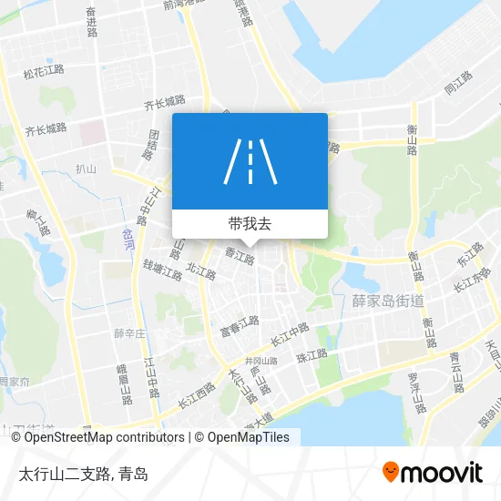 太行山二支路地图