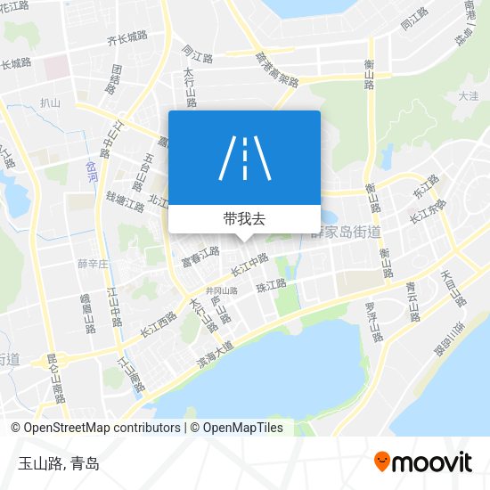 玉山路地图
