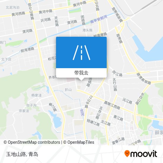 玉地山路地图