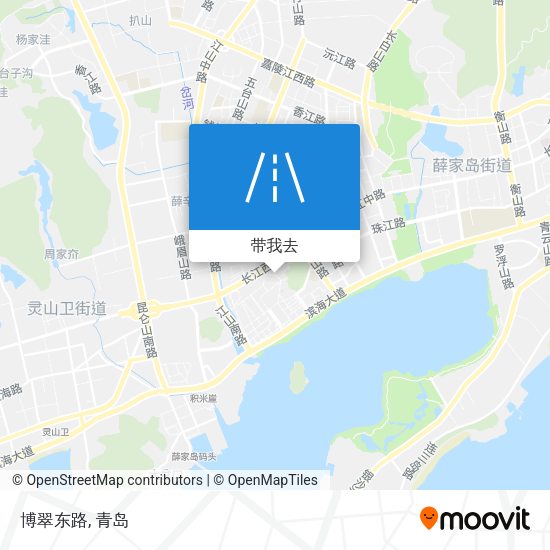 博翠东路地图