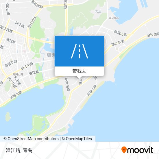 漳江路地图