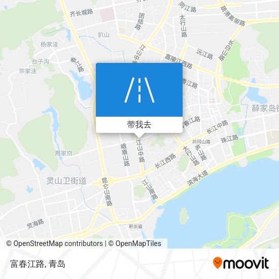 富春江路地图