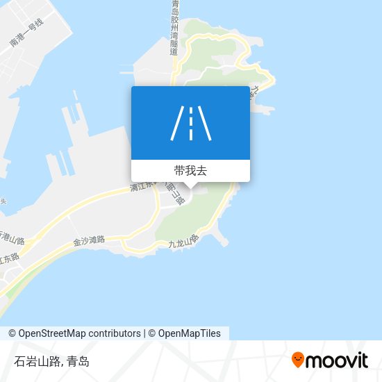 石岩山路地图