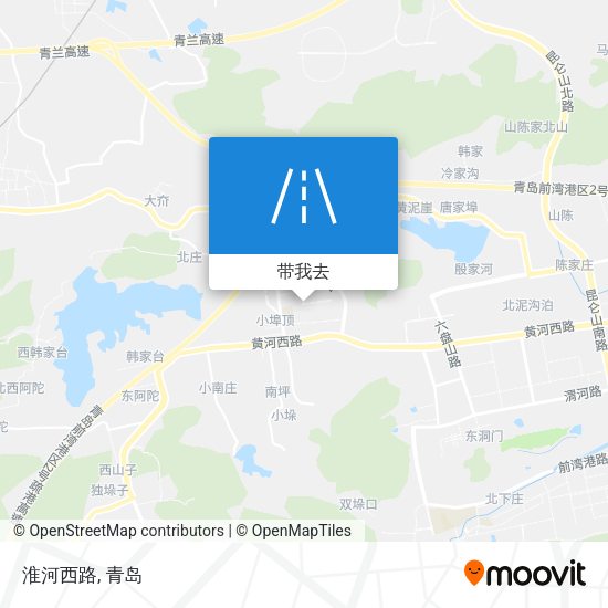 淮河西路地图