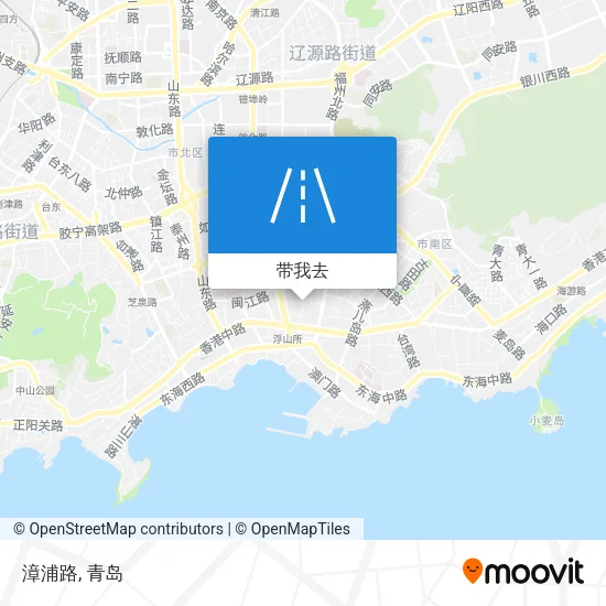 漳浦路地图