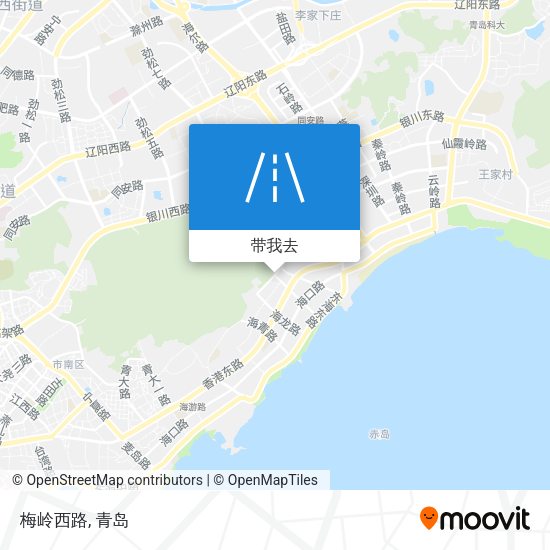 梅岭西路地图
