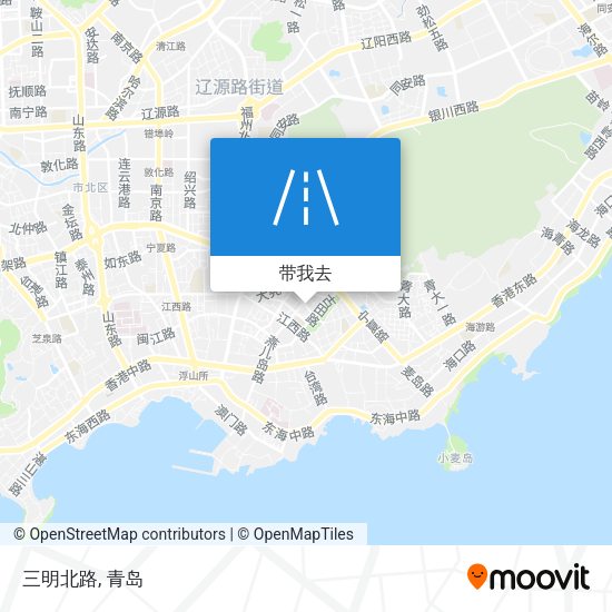 三明北路地图
