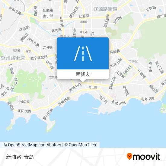 新浦路地图